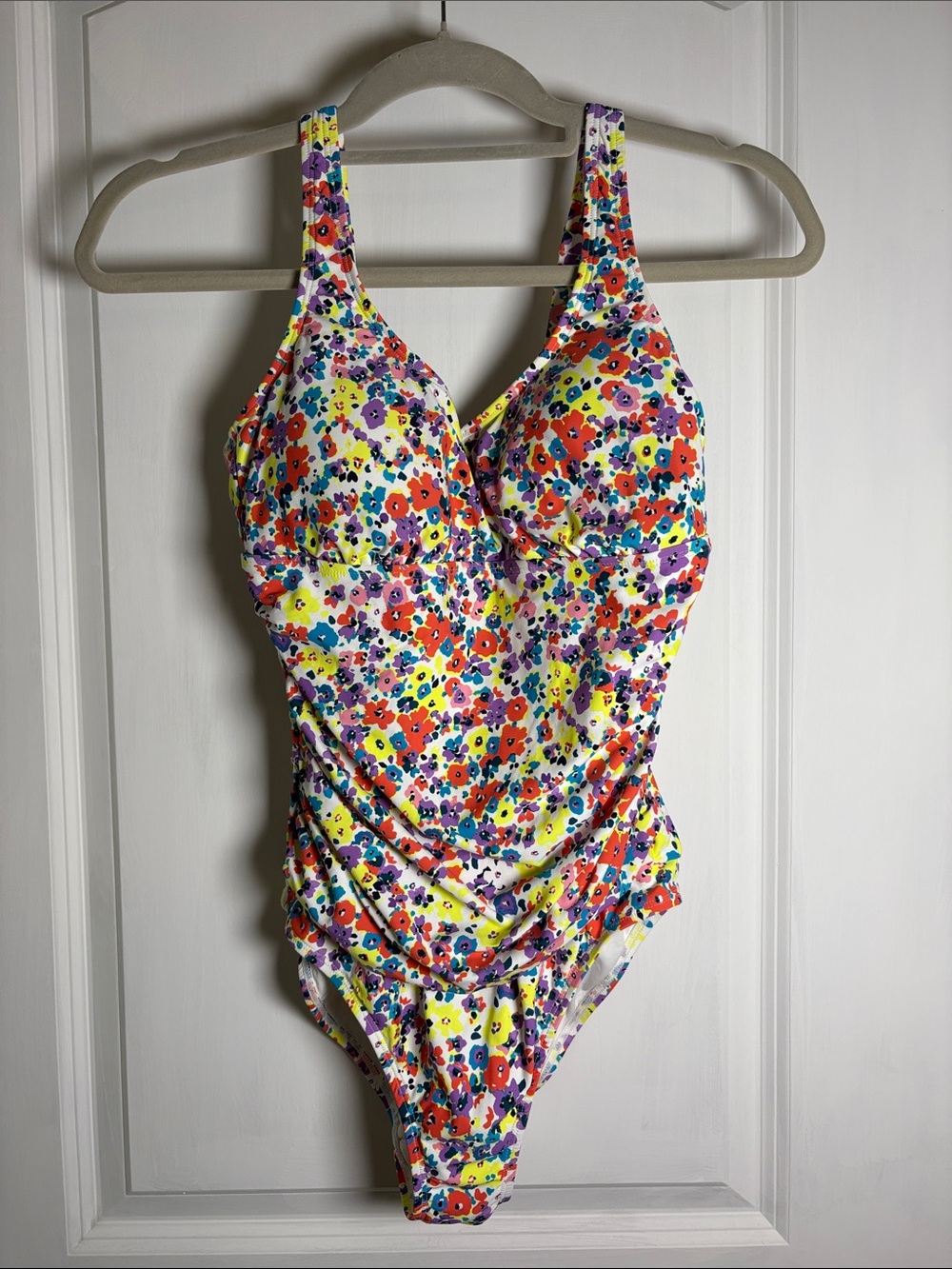 Anne Cole Multicolor Floral One-Piece Swimsuit